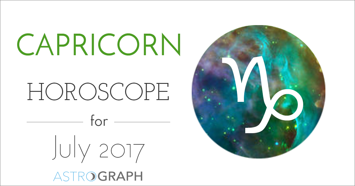Capricorn Horoscope for July 2017