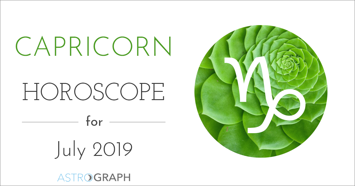 Capricorn Horoscope for July 2019