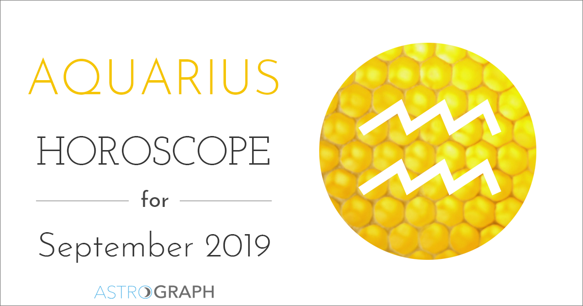 Aquarius Horoscope for September 2019