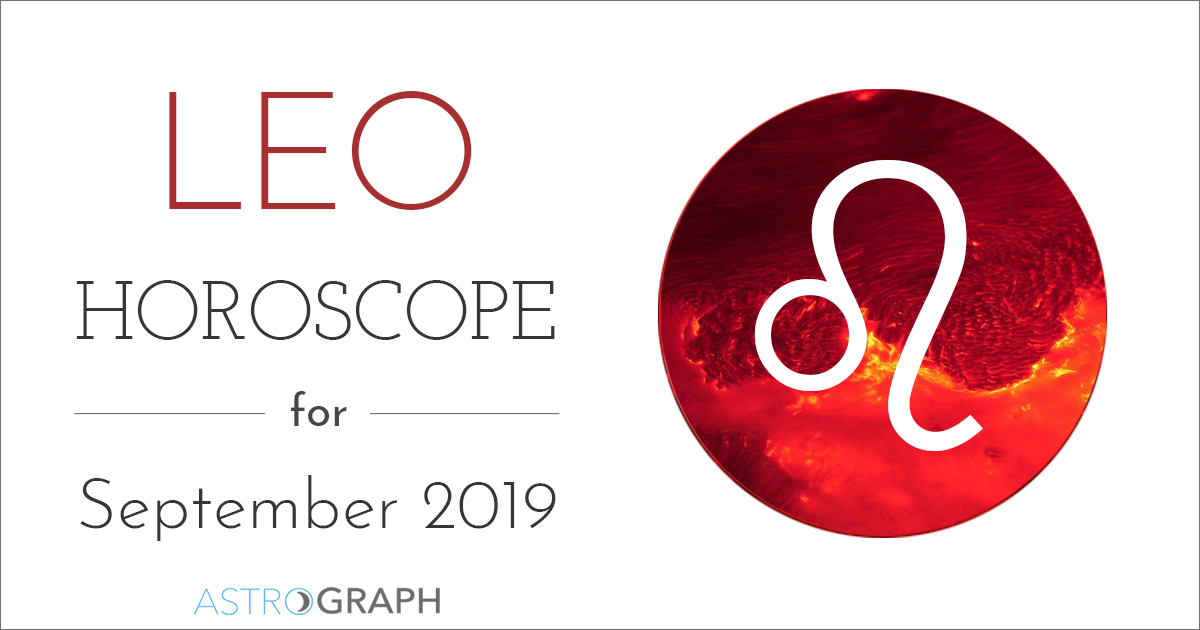 Leo Horoscope for September 2019