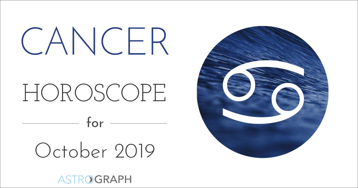 Cancer Horoscope for October 2019