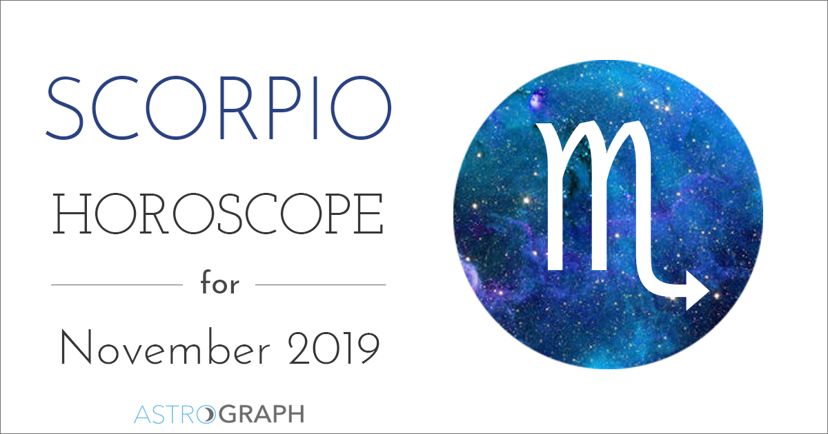 Scorpio Horoscope for November 2019