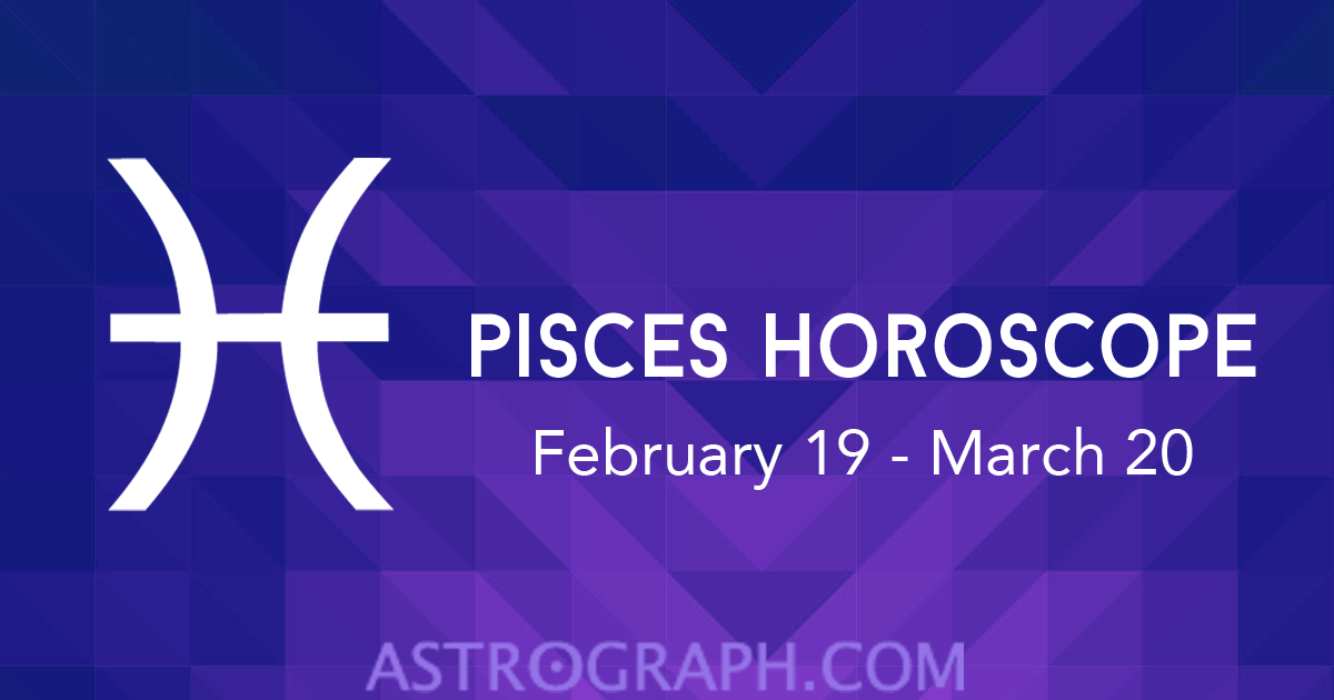 ASTROGRAPH - Pisces Horoscope for June 2015