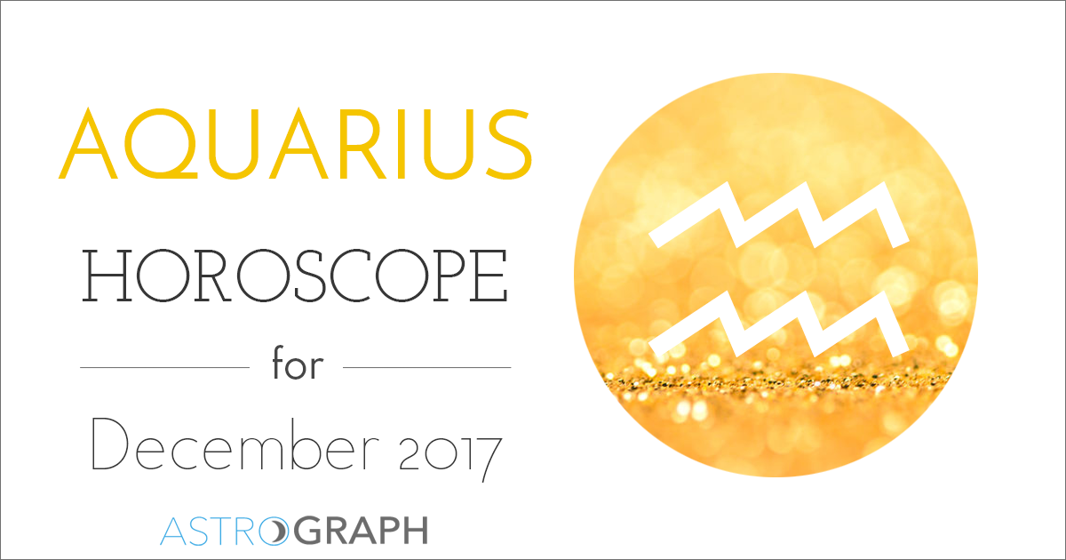 Aquarius Horoscope for December 2017