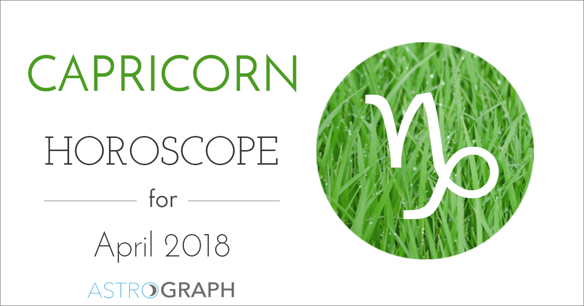 Capricorn Horoscope for April 2018