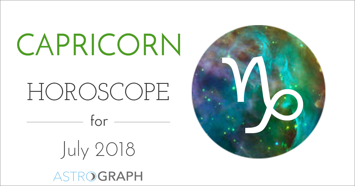 Capricorn Horoscope for July 2018