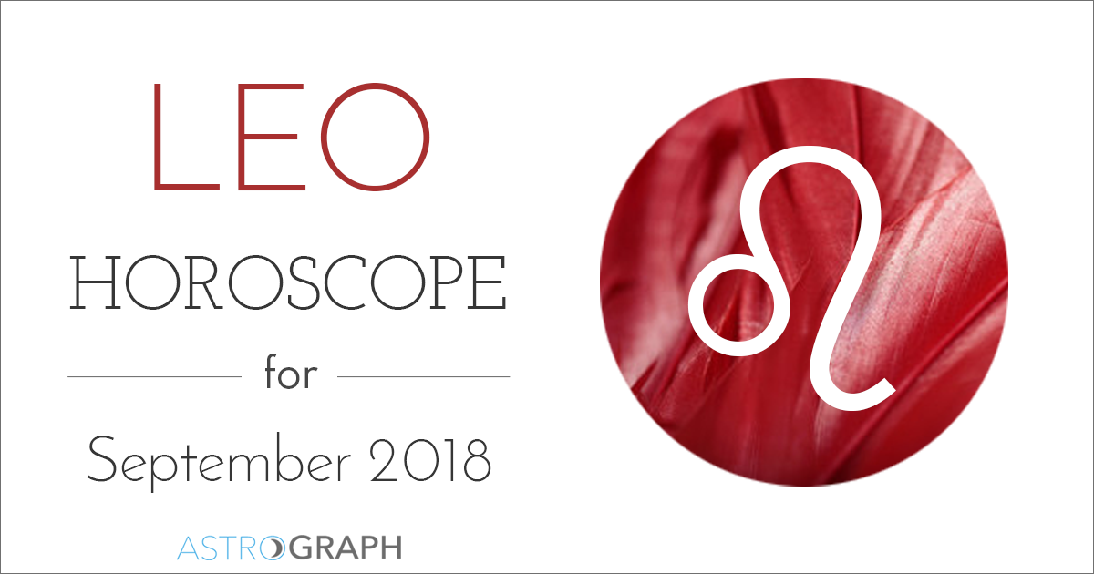Leo Horoscope for September 2018