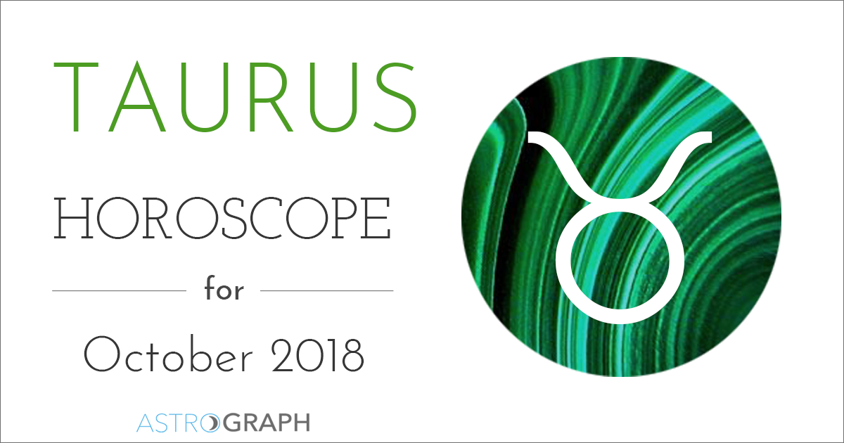 Taurus Horoscope for October 2018