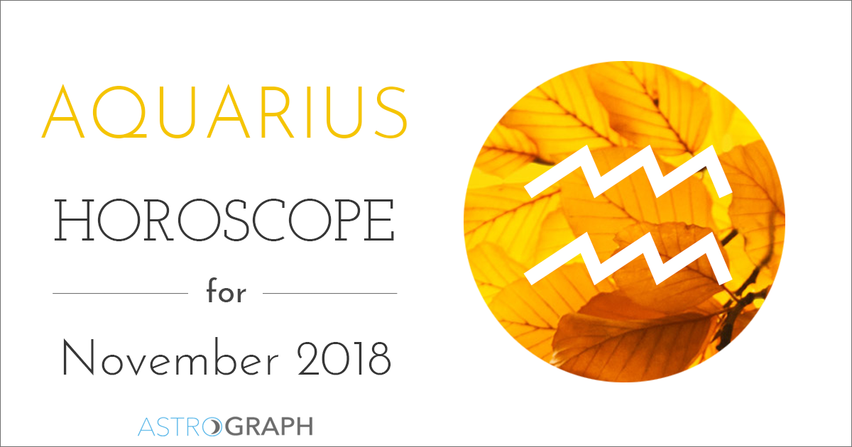 Aquarius Horoscope for November 2018
