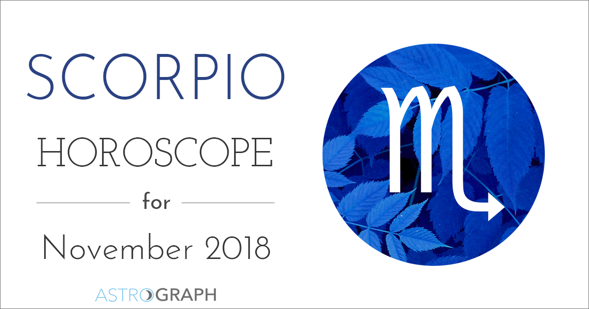 Scorpio Horoscope for November 2018