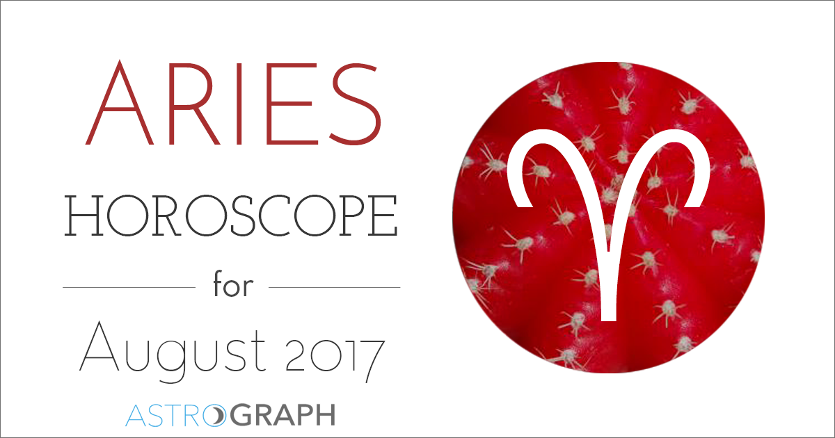 Aries Horoscope for August 2017