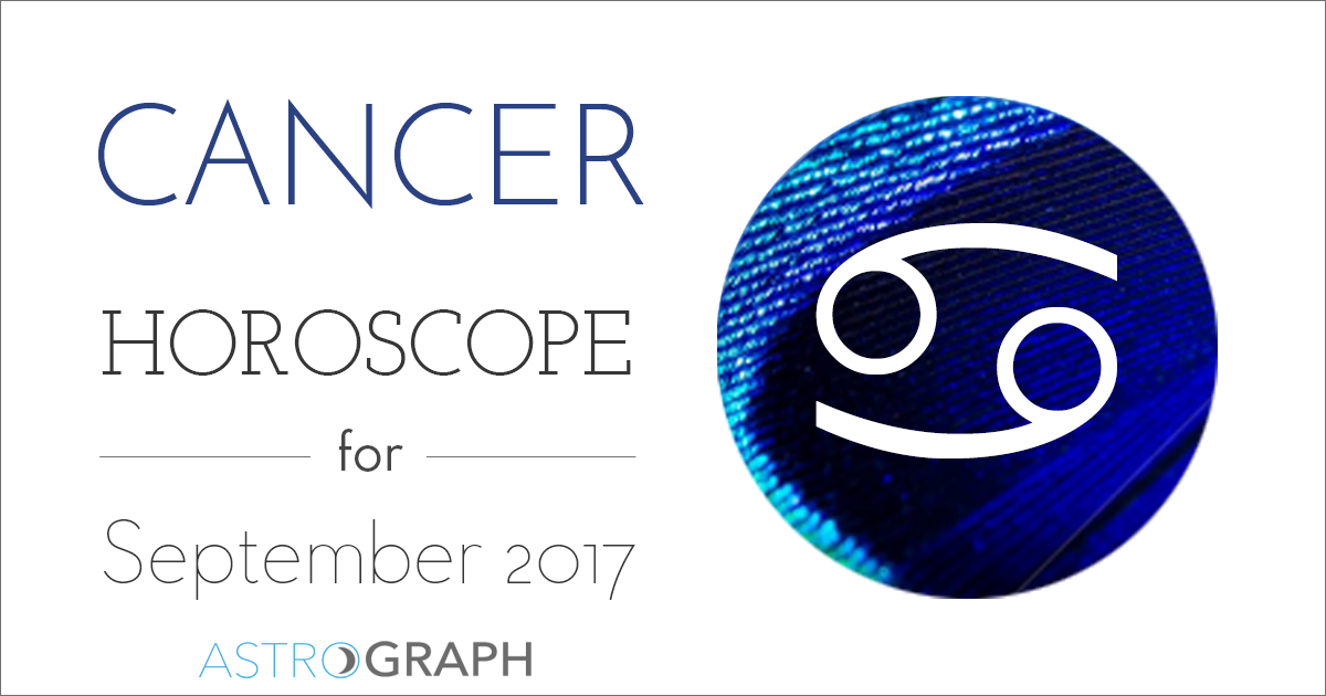 Cancer Horoscope for September 2017