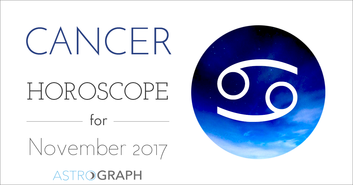 Cancer Horoscope for November 2017